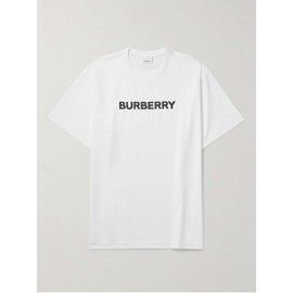 버버리 BURBERRY Logo-Print Cotton-Jersey T-Shirt 43769801097461860