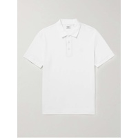 버버리 BURBERRY Logo-Embroidered Cotton-Pique Polo Shirt 43769801097461866