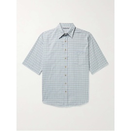 아크네 스튜디오 ACNE STUDIOS Sandros Oversized Checked Cotton-Flannel Shirt 43769801097671182