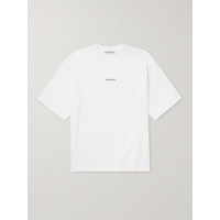 아크네 스튜디오 ACNE STUDIOS Logo-Print Organic Cotton-Jersey T-Shirt 43769801097671200