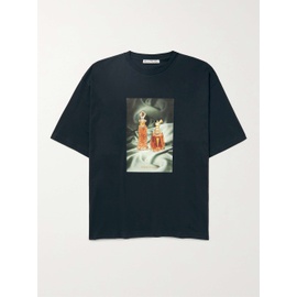 아크네 스튜디오 ACNE STUDIOS Edlund Logo-Print Cotton-Jersey T-Shirt 43769801097683430