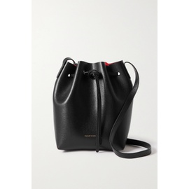만수르 가브리엘 MANSUR GAVRIEL Black Classic mini textured-leather bucket bag 790697221