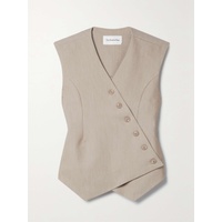 프랭키 샵 THE FRANKIE SHOP Maesa asymmetric woven vest 790770389