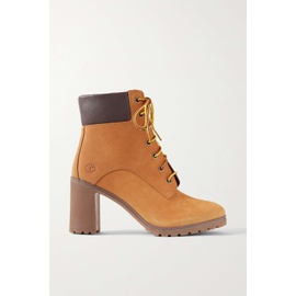 TIMB이알엘 ERLAND Allington waterproof leather-trimmed nubuck ankle boots | NET-A-PORTER 790694769