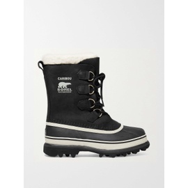 SOREL Caribou waterproof nubuck and rubber boots 790705122
