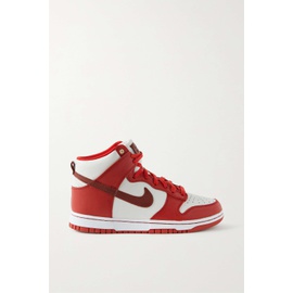 NIKE Red Dunk High LXX leather high-top sneakers 1647597284205871