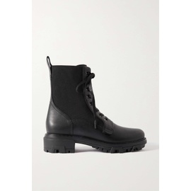 래그 앤 본 RAG & BONE Shiloh leather and stretch-knit ankle boots | NET-A-PORTER 790697259