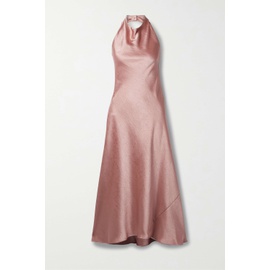 빈스 VINCE Open-back recycled-satin maxi dress | NET-A-PORTER 790702048