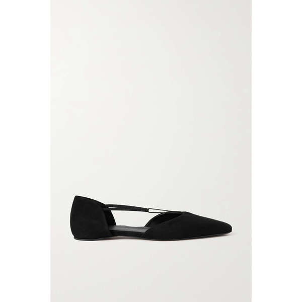  TOTEME The T-strap faille point-toe flats 790728424
