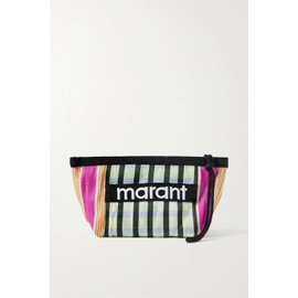 이자벨마랑 ISABEL MARANT Powden striped nylon pouch | NET-A-PORTER 790732444