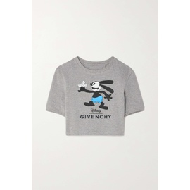 지방시 GIVENCHY + Disney cropped printed stretch-cotton jersey T-shirt | NET-A-PORTER 790716970