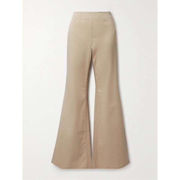 아크네스튜디오 아크네 스튜디오 ACNE STUDIOS Flared stretch-cotton twill pants 790725400