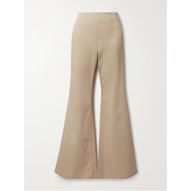 아크네 스튜디오 ACNE STUDIOS Flared stretch-cotton twill pants 790725400