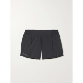 LULULEMON Hotty Hot low-rise mesh-paneled stretch recycled-Swift shorts - 4 790730543