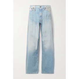 알썰틴 R13 Damon distressed mid-rise wide-leg jeans | NET-A-PORTER 790725327