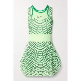 NIKE NikeCourt Slam printed Dri-FIT mesh tennis dress | NET-A-PORTER 790747600