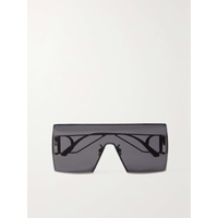 디올 DIOR EYEWEAR 30Montaigne M1U D-Frame silver-tone sunglasses 790730452