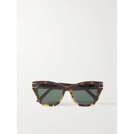 디올 DIOR EYEWEAR DiorSignature B4I square-frame tortoiseshell acetate sunglasses 790730460