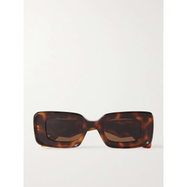 로에베 LOEWE EYEWEAR Square-frame tortoiseshell acetate sunglasses 790761956