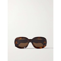 로에베 LOEWE EYEWEAR Round-frame tortoiseshell acetate sunglasses 790761949