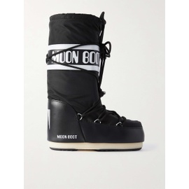 MOON BOOT Icon shell and faux leather snow boots 790759034