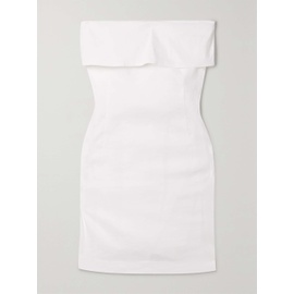 띠어리 THEORY Strapless linen-blend mini dress 790772519