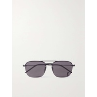 생로랑 SAINT LAURENT EYEWEAR Embellished aviator-style metal sunglasses 790746985