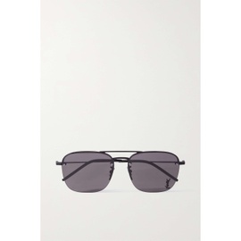 생로랑 SAINT LAURENT EYEWEAR Embellished aviator-style metal sunglasses 790746985