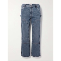 에이골디 AGOLDE + NET SUSTAIN Rami Carpenter mid-rise straight-leg organic jeans 790764361