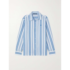 아크네 스튜디오 ACNE STUDIOS + NET SUSTAIN striped organic cotton-poplin shirt 790751201