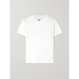 리던 RE/DONE Recycled cotton-jersey T-shirt 790745476