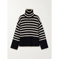 TOTEME Striped wool-blend turtleneck sweater 790759823