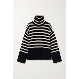 TOTEME Striped wool-blend turtleneck sweater 790759823