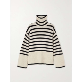 TOTEME Striped wool-blend turtleneck sweater 790769392