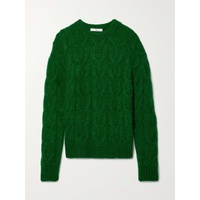 티비 TIBI Cable-knit brushed mohair-blend sweater 790767778