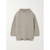 로렌 마누지안 LAUREN MANOOGIAN + NET SUSTAIN Berber alpaca-blend boucle-knit hoodie 790767855