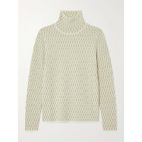 조셉 JOSEPH Fine Alcove jacquard-knit merino wool turtleneck sweater 790767699