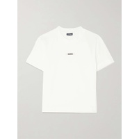 자크뮈스 JACQUEMUS Grosgrain-trimmed stretch-cotton T-shirt 790769892