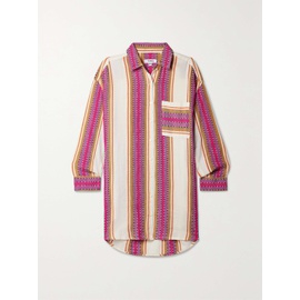 LEMLEM + NET SUSTAIN Mariam striped cotton-blend shirt 790772874
