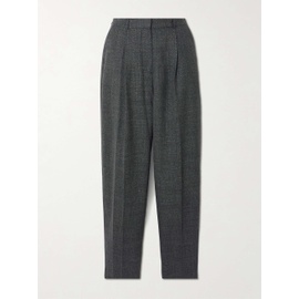 TOTEME Pleated recycled woven tapered pants 790773468