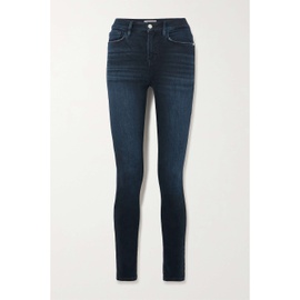FRAME Le High distressed high-rise skinny jeans 790768902