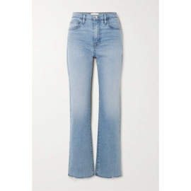 FRAME Le Jane Ankle cropped high-rise straight-leg jeans 790772206