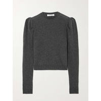 FRAME Gathered cashmere and wool-blend sweater 790767717