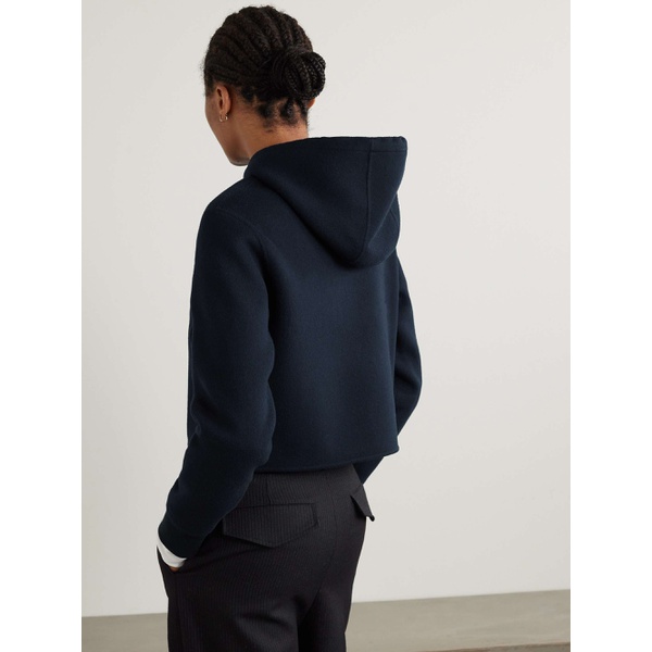 띠어리 띠어리 THEORY Cropped wool and cashmere-blend felt hooded jacket 790773076