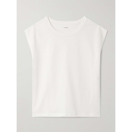 르메르 LEMAIRE Cotton and linen-blend T-shirt 790770055