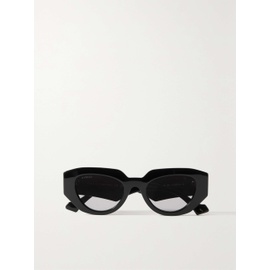 구찌 GUCCI EYEWEAR Cat-eye recycled-acetate sunglasses 790770495