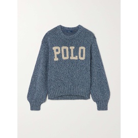 폴로 랄프 로렌 POLO RALPH LAUREN Intarsia cotton-blend sweater 790767656