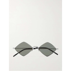 생로랑 SAINT LAURENT EYEWEAR Lisa square-frame metal sunglasses 790773857