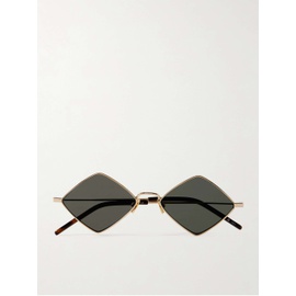 생로랑 SAINT LAURENT EYEWEAR Lisa square-frame metal sunglasses 790773860