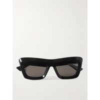 보테가 베네타 BOTTEGA VENETA EYEWEAR Oversized square-frame acetate sunglasses 790773879